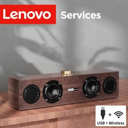 Lenovo C02 multimediahögtalare med Bluetooth och kabelanslutning