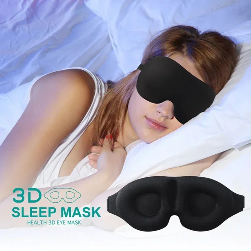 Bekväm och lätt 3D sovmask Bekväm och lätt 3D sovmask