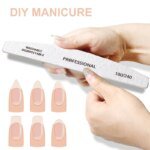 10-pack trä nagelfilar – professionella, dubbelsidiga - Bild 4