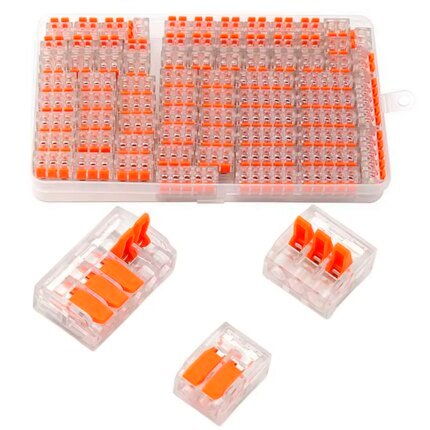 10–75 st orange snabbkopplingskontakter