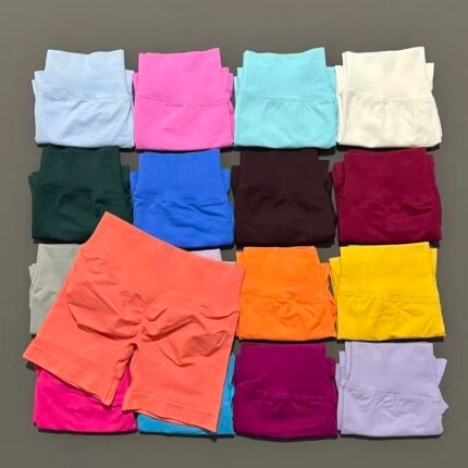 Träningsshorts för dam – hög midja