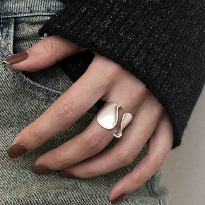 925 sterling silver ringar för kvinnor och par - Bild 4