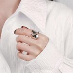925 sterling silver ringar för kvinnor och par - Bild 3