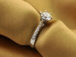 Lyxig 925 sterling silver klassisk ring för kvinnor - Bild 2