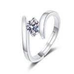 Ring i 925 Sterling Silver med Zirkon - Bild 5