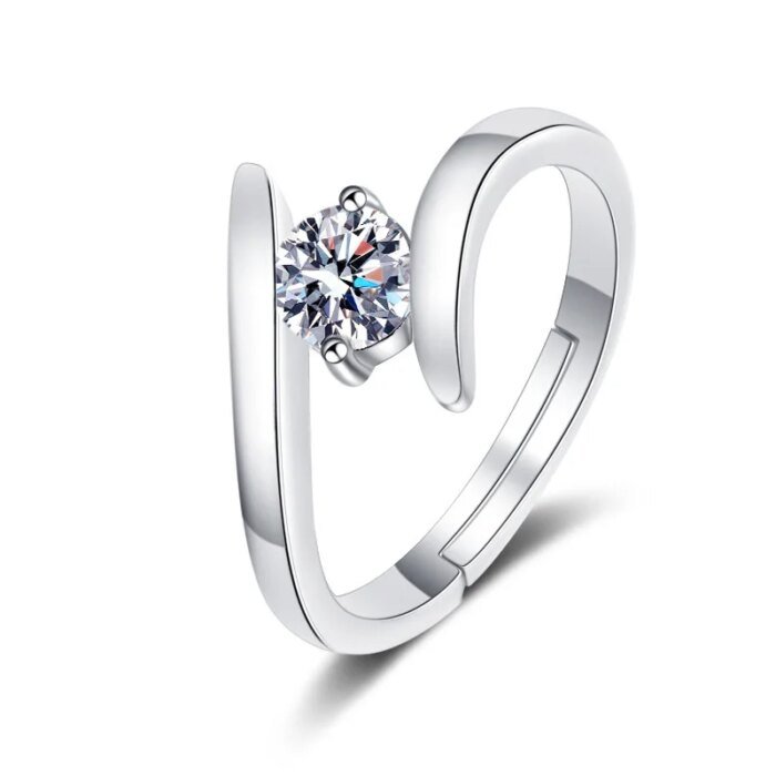 Ring i 925 Sterling Silver med Zirkon - Bild 5