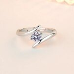 Ring i 925 Sterling Silver med Zirkon - Bild 3