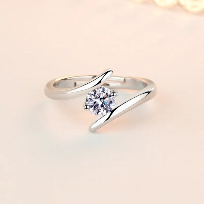 Ring i 925 Sterling Silver med Zirkon - Bild 3