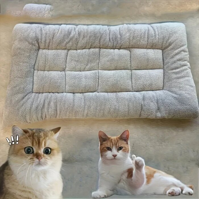 Överdimensionerad plyschbädd för hund och katt – soff-/burkudde - Bild 4