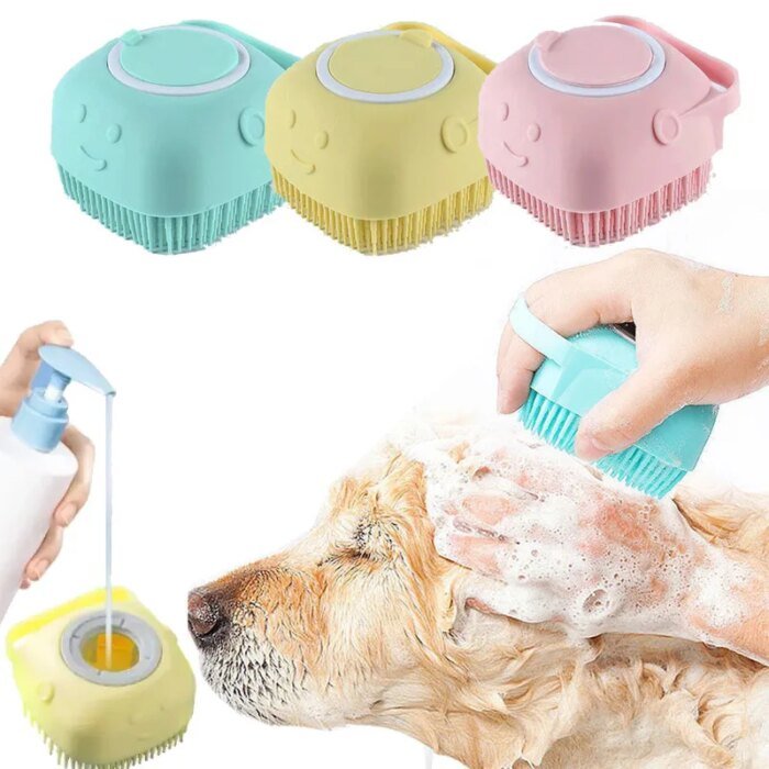 Badhandske för hund och katt - Bild 2