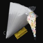 50 st transparenta konformade godispåsar - Bild 2