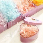 20/50 g flerfärgat strimlat krullpapper (crinkle paper) - Bild 2