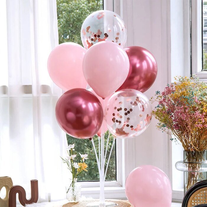 Runto Ballongställ Kit för Bröllop och Födelsedagsfest - Bild 2