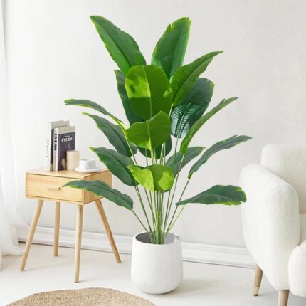 1 st konstgjord tropisk palm/bananväxt