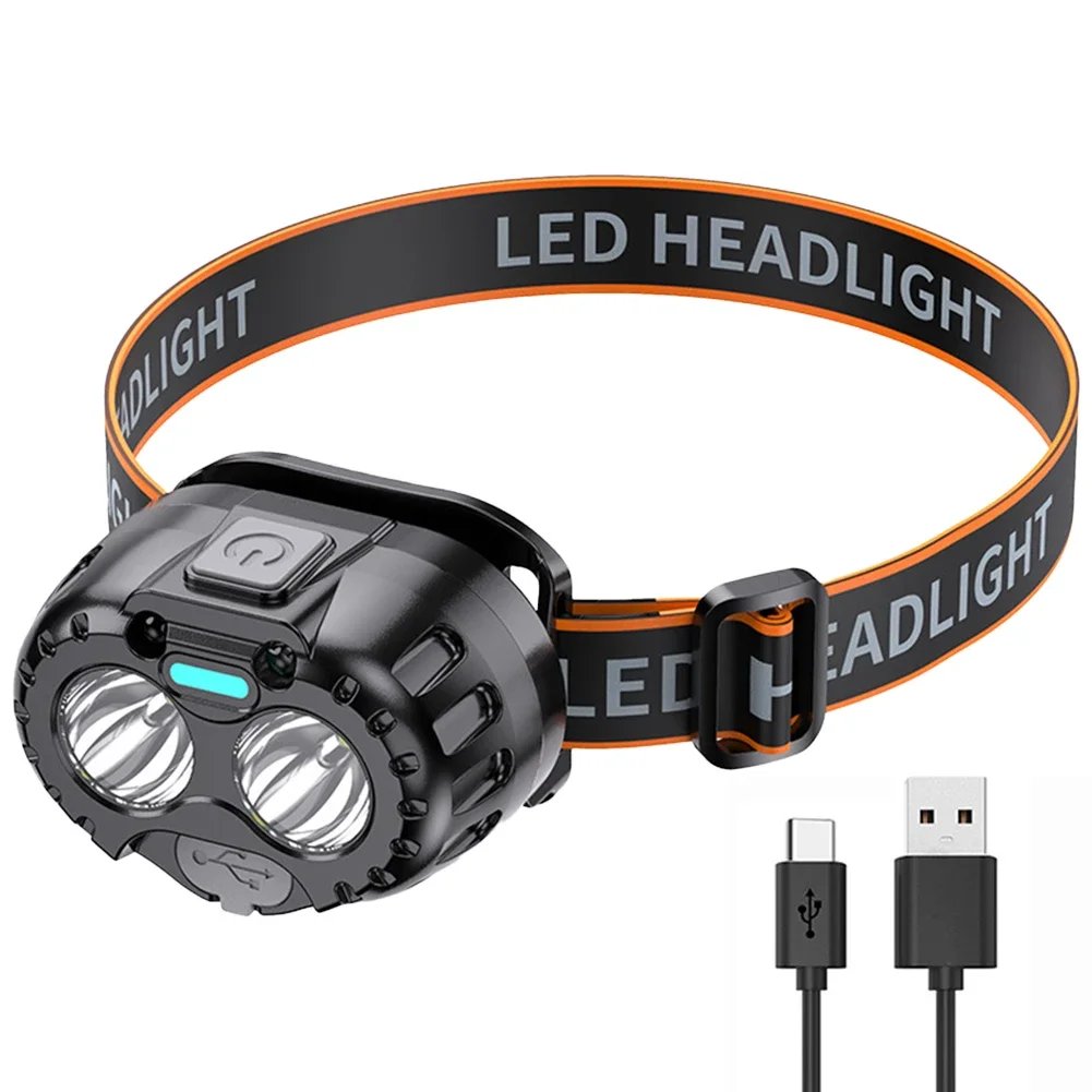 Kraftfull LED-pannlampa – IPX4-vattentät nödbelysning med XPE LED och 250 lumen ljusstyrka