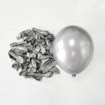 10-tums Metalliska Latexballonger – 10/30/50 st Kromballonger för Fest och Dekoration - Bild 3