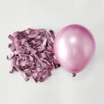 10-tums Metalliska Latexballonger – 10/30/50 st Kromballonger för Fest och Dekoration - Bild 4