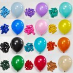 10-tums Metalliska Latexballonger – 10/30/50 st Kromballonger för Fest och Dekoration - Bild 2