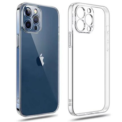 Ultratunt genomskinligt mobilskal för iPhone 11/12/13/14/15/16/17 Pro, X, XR, XS Max, Mini, 7, 8 Plus