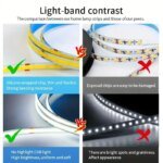 COB LED-ljusslinga med touch-dimmer - Bild 3