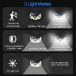 1/2/4/6-pack Solcellslampa med 100 LED & rörelsesensor - Bild 5
