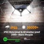 1/2/4/6-pack Solcellslampa med 100 LED & rörelsesensor - Bild 2