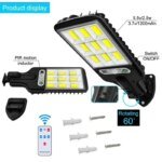 Kraftfull solcellslampa utomhus med LED & rörelsesensor - Bild 4