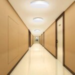 Ultratunn rund LED-taklampa (6500K Dagsljus) – Vattentät och stilren takarmatur - Bild 2