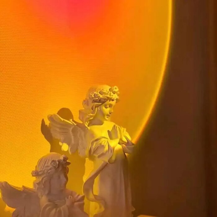 USB Sunset Lamp – Projektorlampa för solnedgångs- & stämningsbelysning - Bild 4