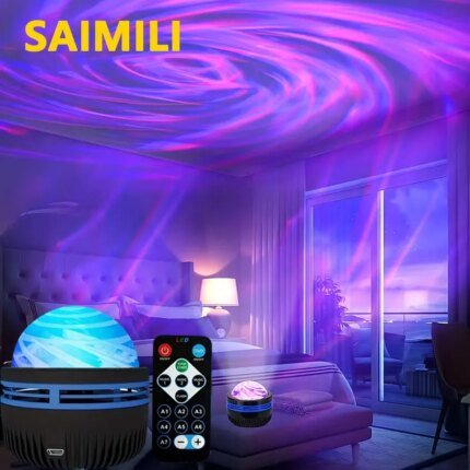 LED Galaxy Projector & Aurora Starry Sky