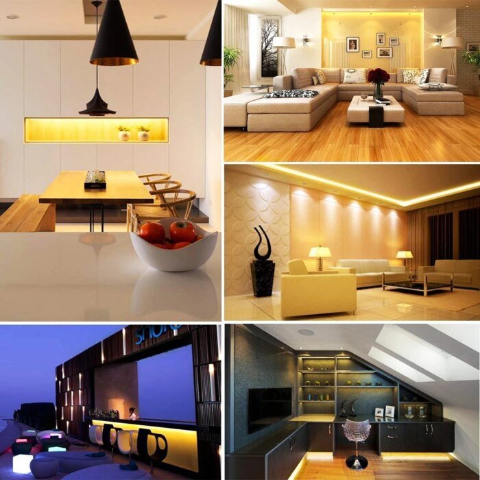 Ultrasmal COB LED-strip (12V / 24V) – Dimbar och flexibel ljusslinga (3mm / 5mm) - Bild 4