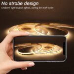 Ultrasmal COB LED-strip (12V / 24V) – Dimbar och flexibel ljusslinga (3mm / 5mm) - Bild 2