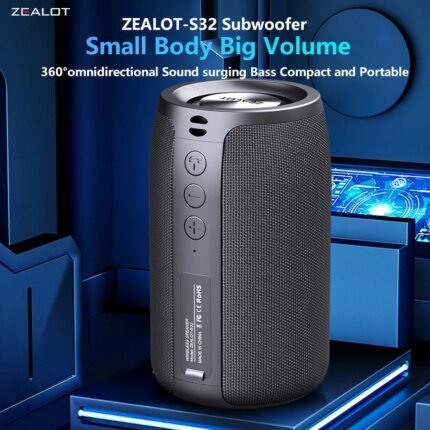 Zealot S32 bärbar trådlös Bluetooth-högtalare – Vattentät utomhushögtalare