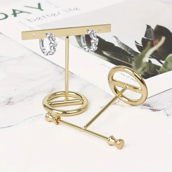 925 sterlingsilver örhängen – eleganta hoop-örhängen med kameliamönster - Bild 4