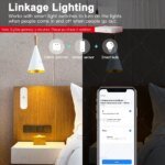 Zigbee 10G mmWave radar rörelsesensor – människodetektor med ljusstyrka - Bild 4
