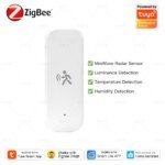 Zigbee 10G mmWave radar rörelsesensor – människodetektor med ljusstyrka