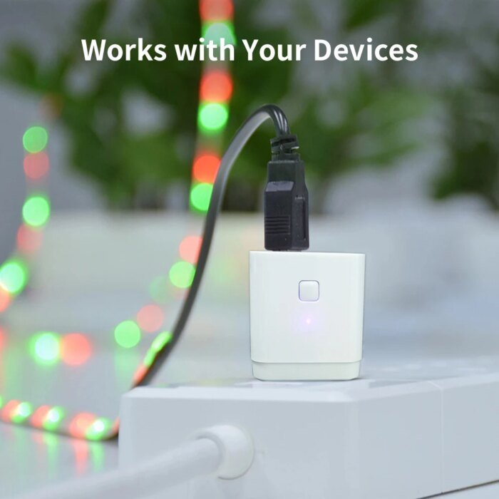 WiFi Micro USB-adapter 5V WiFi USB-strömadapter, smart tidsstyrd laddningskontakt - Bild 4