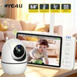 5-tums videobabymonitor med kamera
