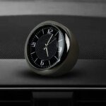 Mini Bilklocka med Självlysande Visare – Analog Quartz-Klocka - Bild 2