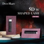 DeceMars 5D – W-formade ögonfransförlängningar (12 rader per bricka) - Bild 4