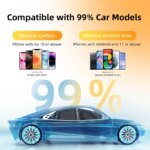 2-i-1 trådlös CarPlay-dongel – trådlös Android Auto-adapter AI Smart Box för bilar - Bild 5