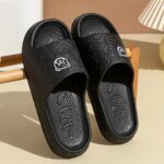 Sommartofflor för herr och dam – mode slippers med liten björn - Bild 4