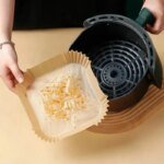 50 st engångspapper för airfryer – non-stick bakpapper - Bild 4