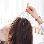1 st huvudmassageverktyg i form av bläckfisk – hårbottenmassager i rostfritt stål - Bild 4