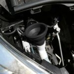 Universell motorkon i silikon, vikbar och portabel tratt för bil - Bild 4