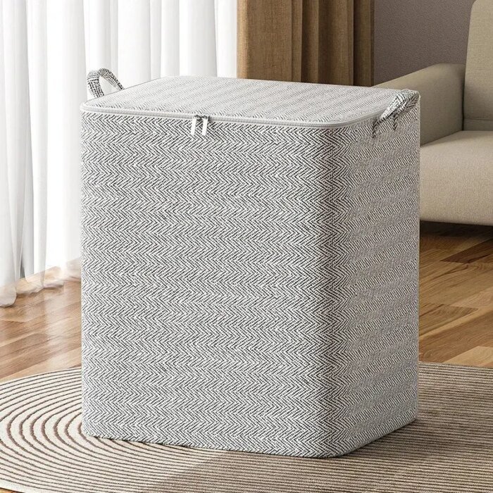 1 st hushållsförvaringspåse med stor kapacitet i non-woven material - Bild 3