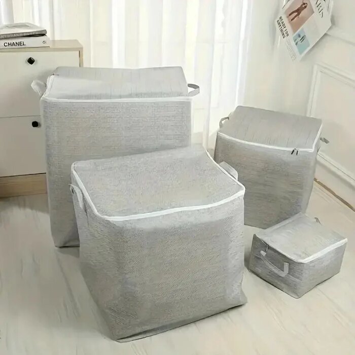 1 st hushållsförvaringspåse med stor kapacitet i non-woven material - Bild 4