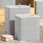 1 st hushållsförvaringspåse med stor kapacitet i non-woven material