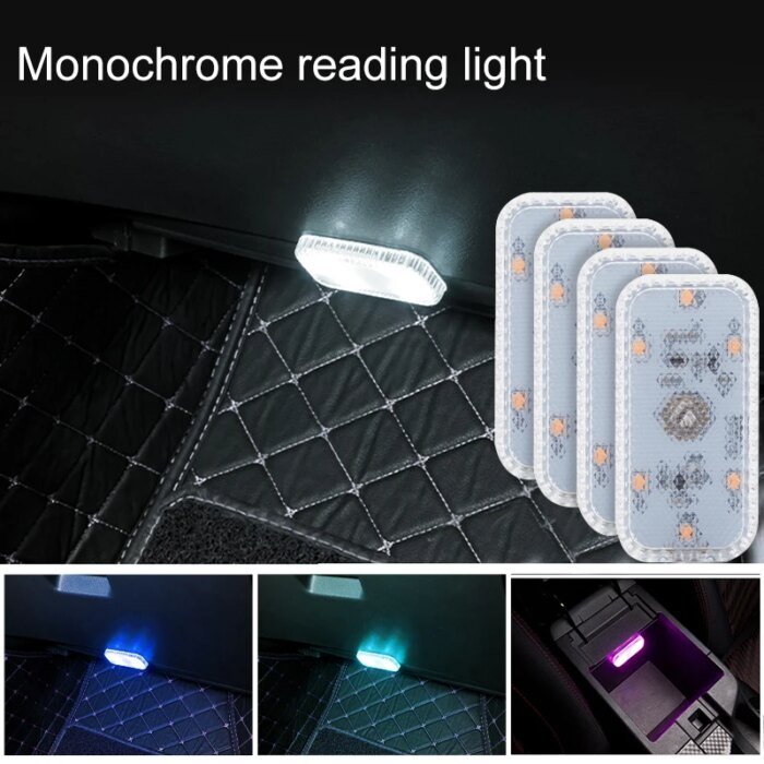 LED Touch Light Mini – trådlös bilinteriörbelysning - Bild 6
