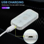 LED Touch Light Mini – trådlös bilinteriörbelysning - Bild 2